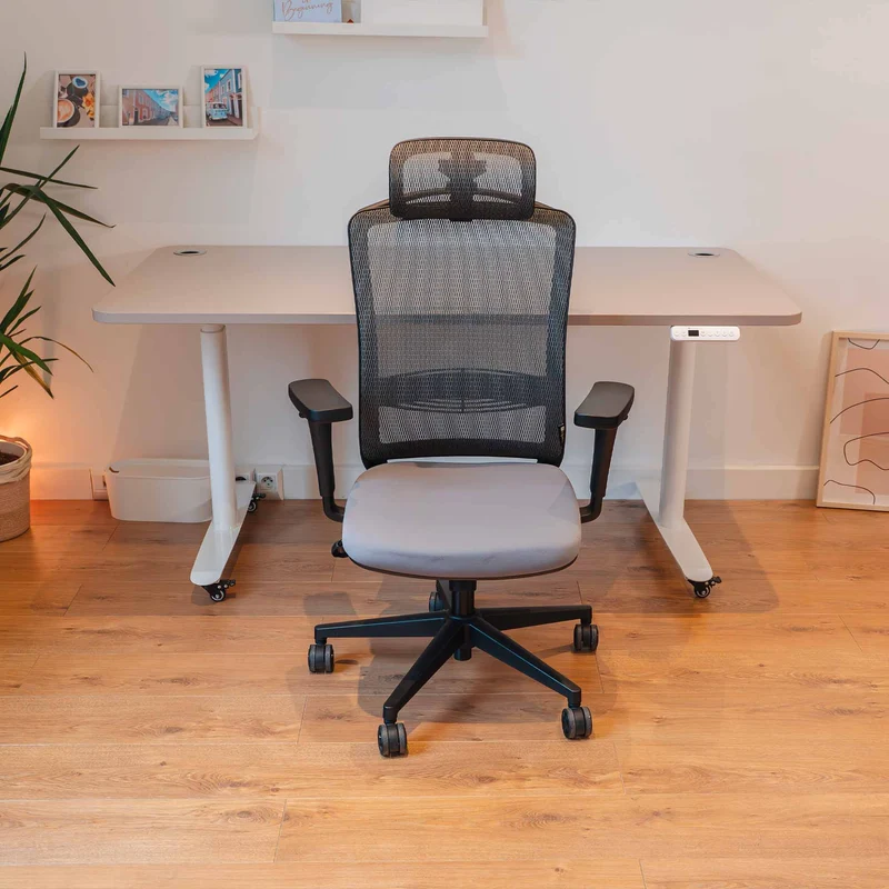 Chaise ergonomique de bureau - LAMA en mousse et maille