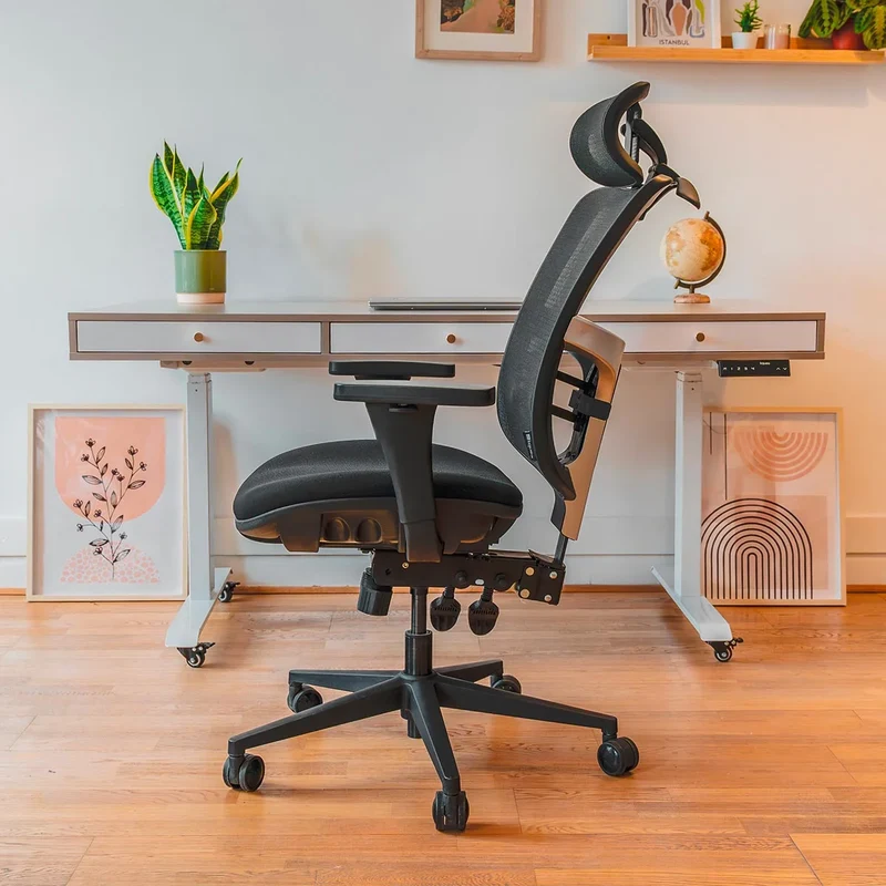 Chaise ergonomique de bureau - EPSILON en mousse et maille