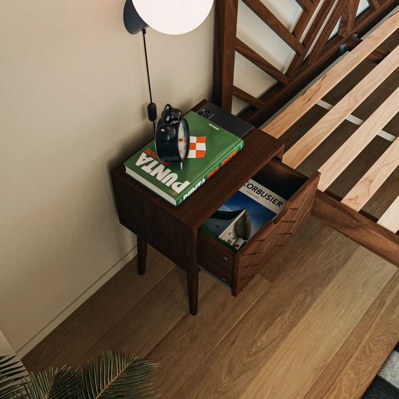 Table de chevet bois Ali