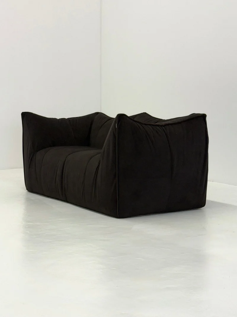 Bambole Sofa in Dark Brown by Mario Bellini for B&B Italia