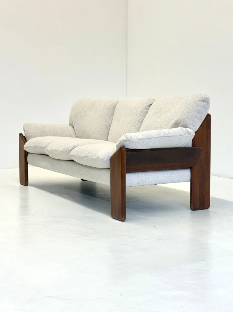 Three-seater Sofa Sapporo by Mario Marenco for Mobil Girgi