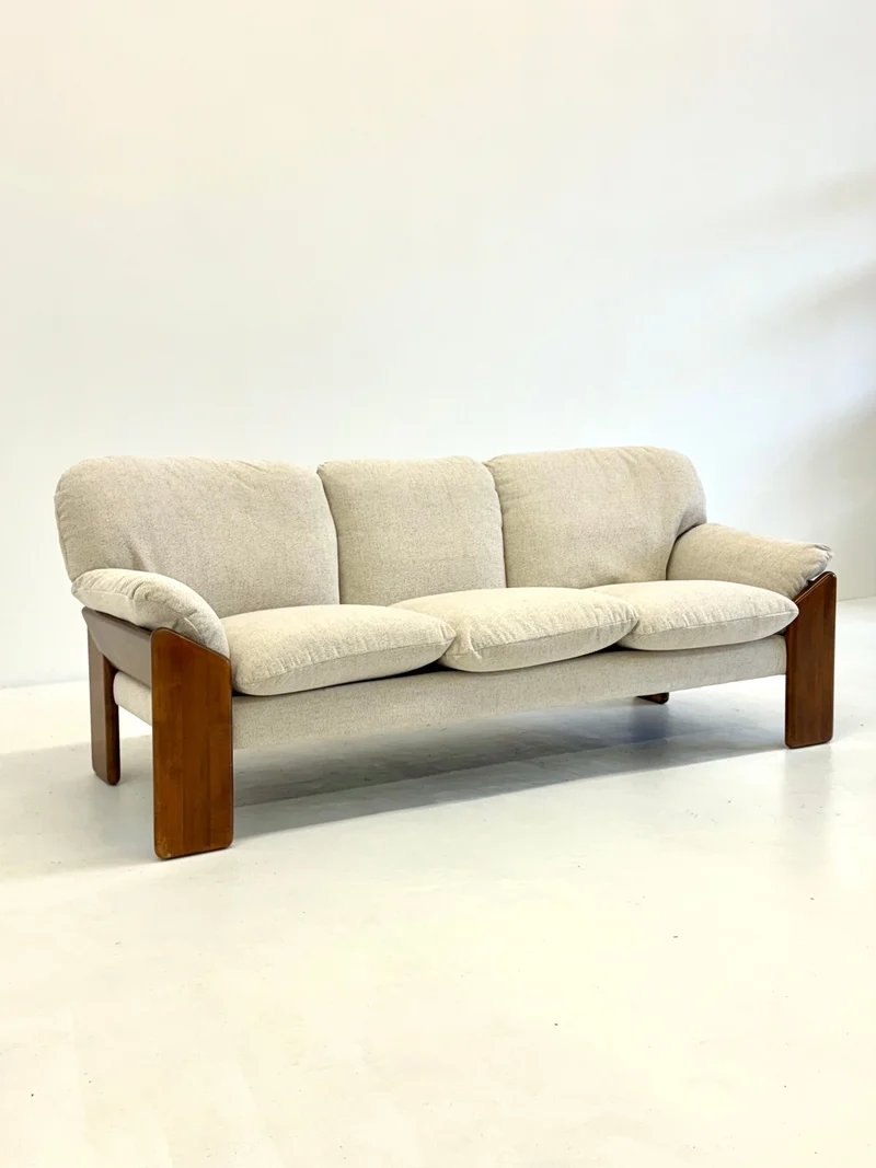 Three-seater Sofa Sapporo by Mario Marenco for Mobil Girgi