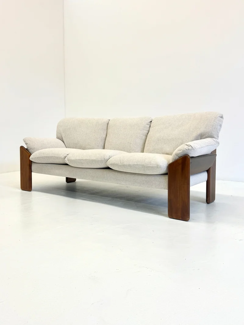 Three-seater Sofa Sapporo by Mario Marenco for Mobil Girgi