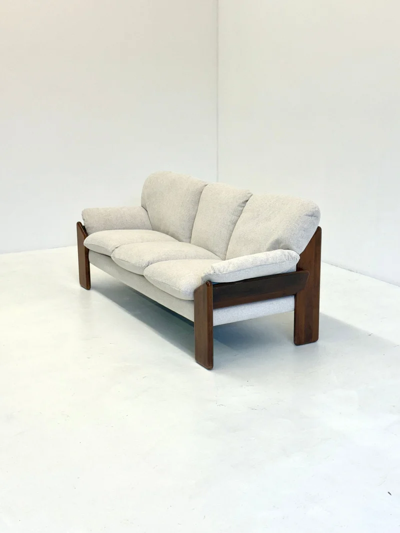 Three-seater Sofa Sapporo by Mario Marenco for Mobil Girgi