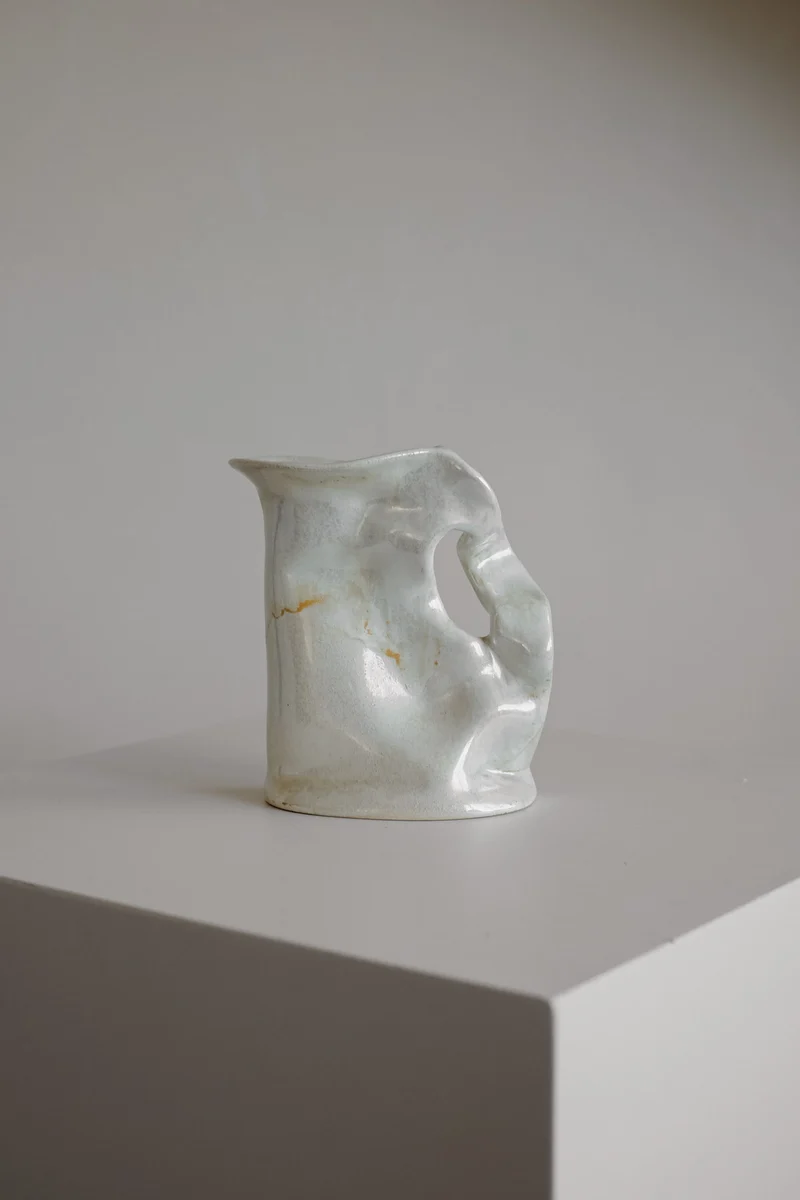 Sculptural Organic Ceramic Candle Holder