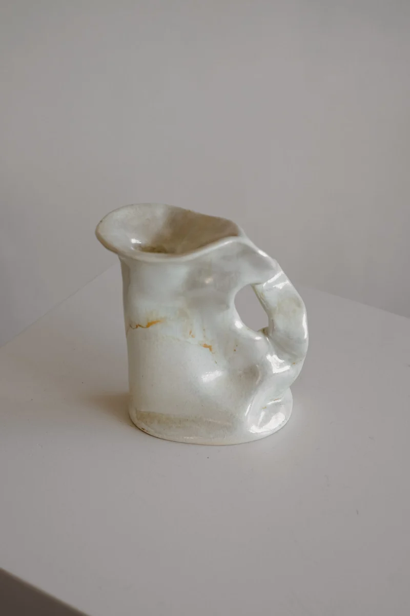 Sculptural Organic Ceramic Candle Holder