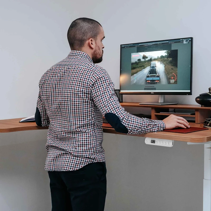 Bureau d’angle assis debout - CORNER L