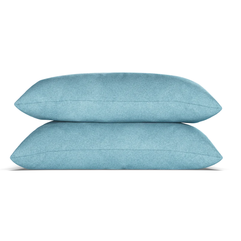 Taies d'oreiller flanelle de coton