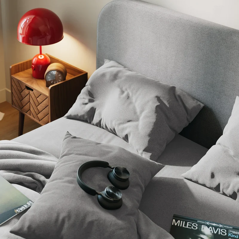 Taies d'oreiller flanelle de coton
