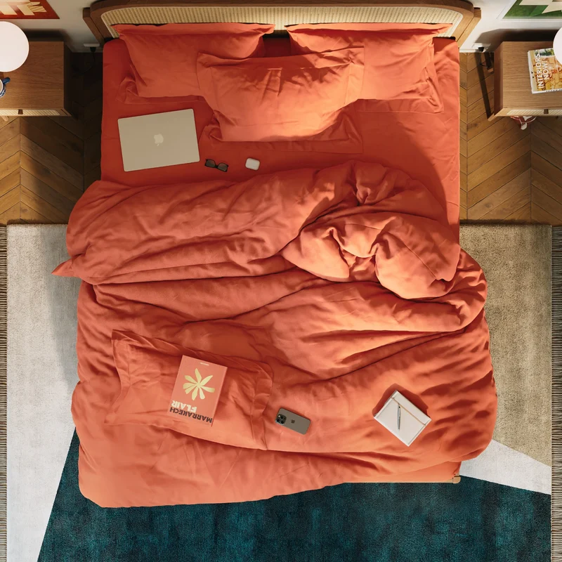 Taies d'oreiller percale