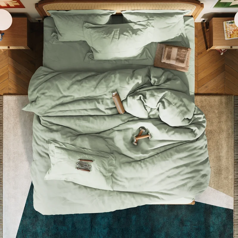 Taies d'oreiller percale