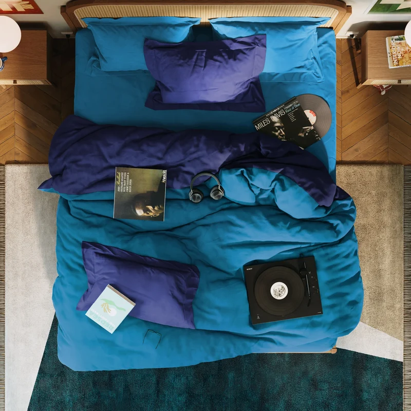 Taies d'oreiller percale