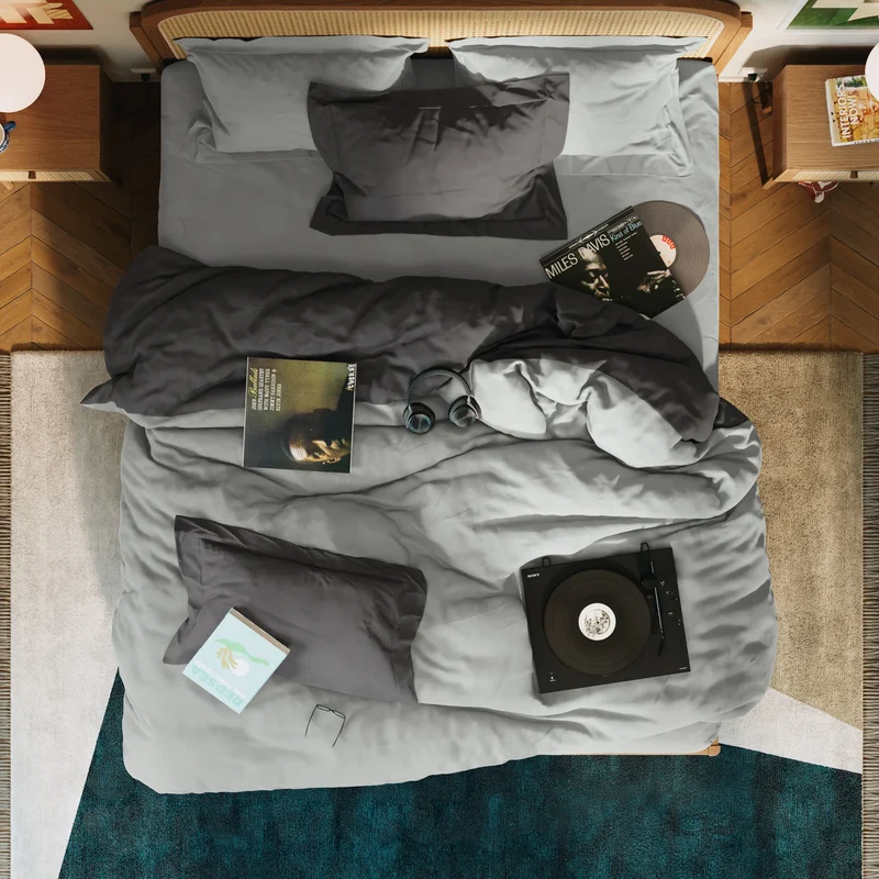 Taies d'oreiller percale