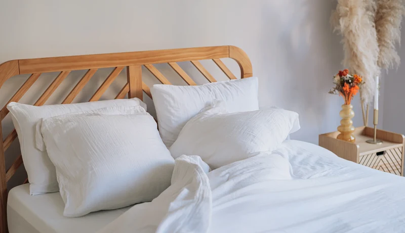 Parure de lit en gaze de coton
