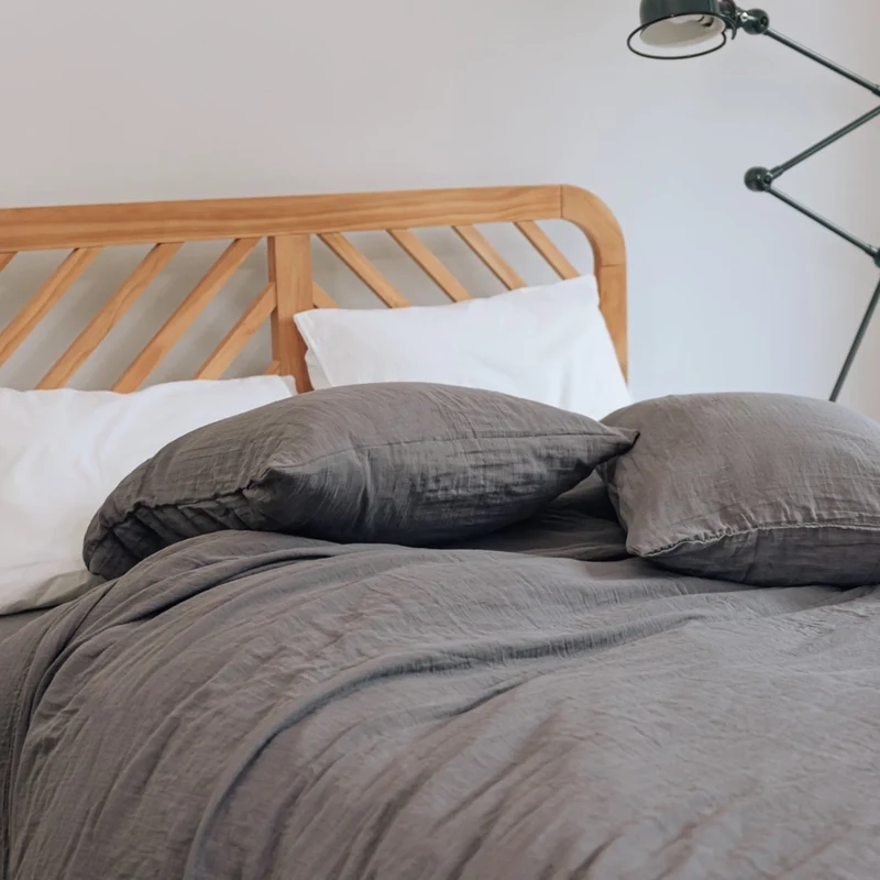 Parure de lit en gaze de coton