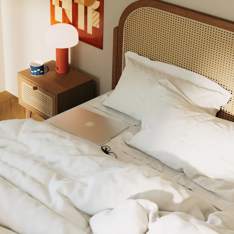 Parure de lit en percale