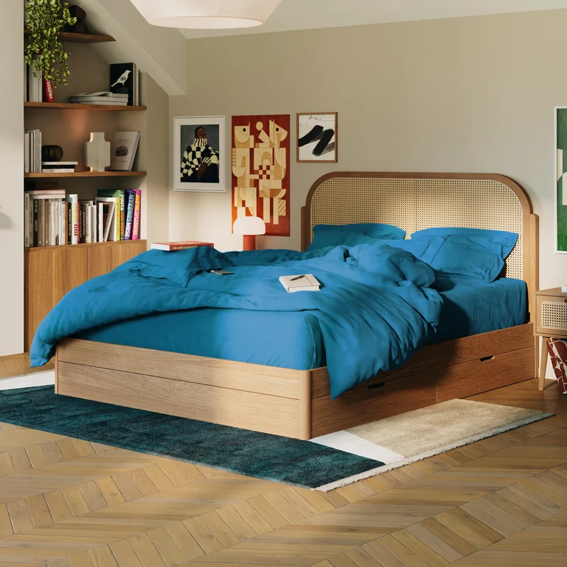 Parure de lit en percale
