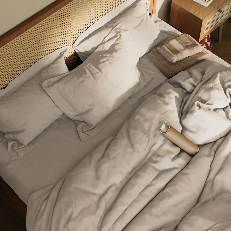 Parure de lit en percale