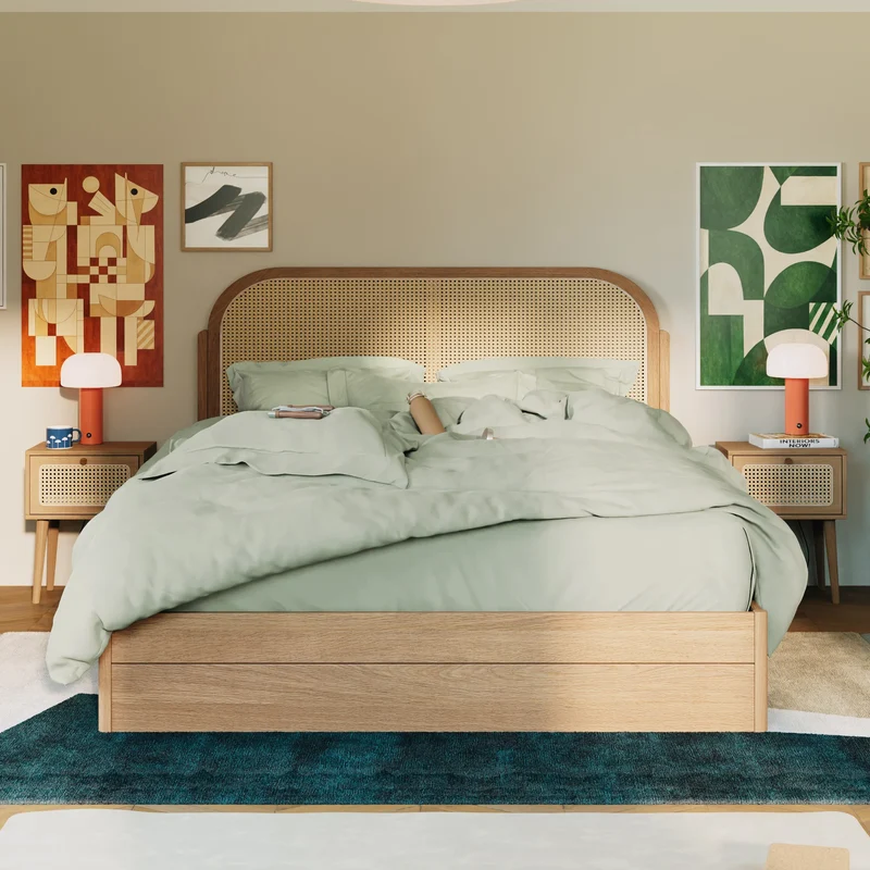 Parure de lit en percale