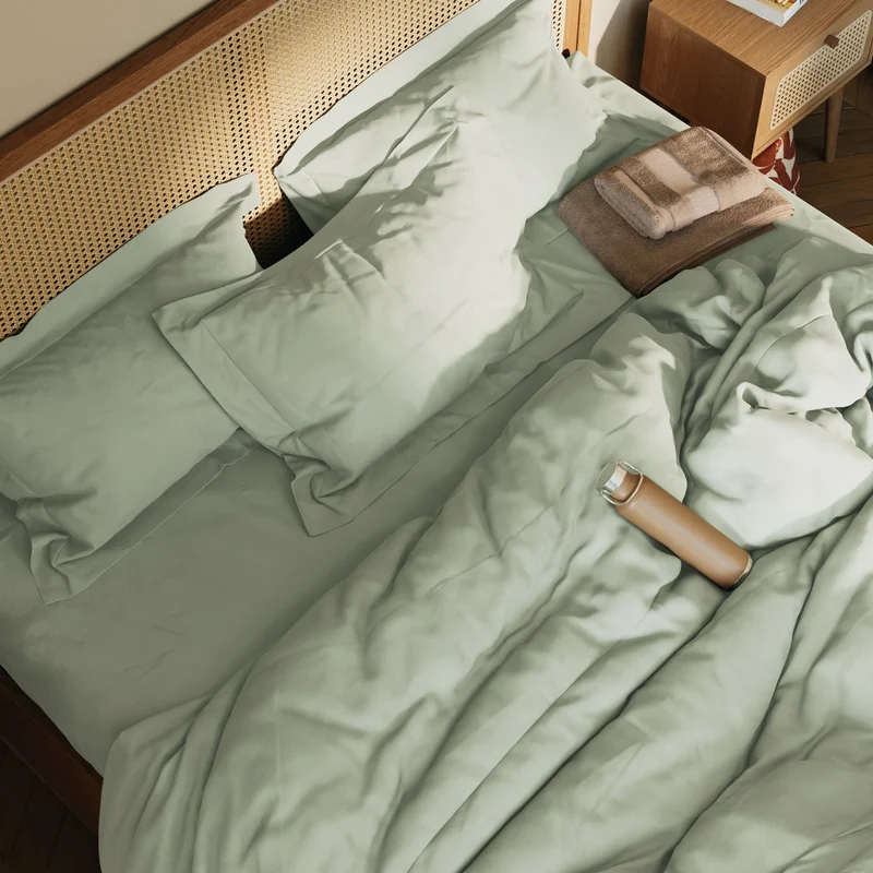 Parure de lit en percale