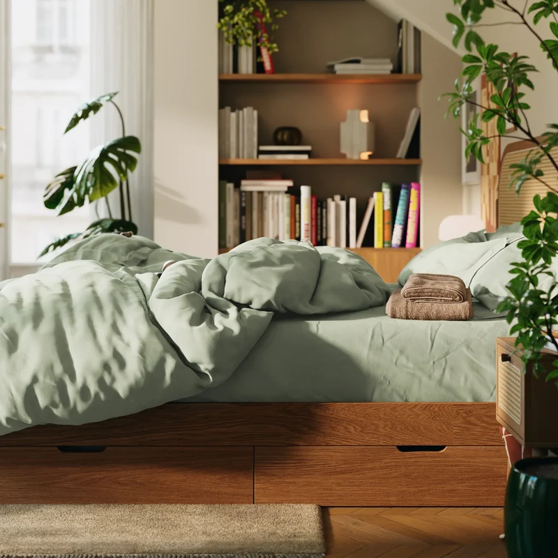 Parure de lit en percale