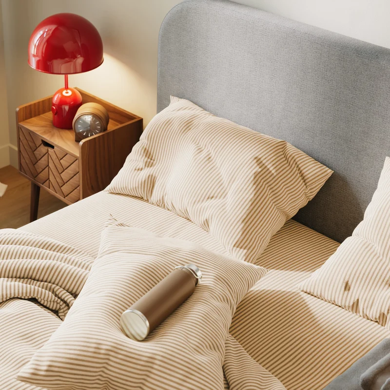 Parure de lit flanelle en coton