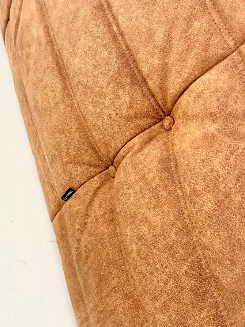 Ligne Roset Togo 3-seater Sofa in Cognac Leather