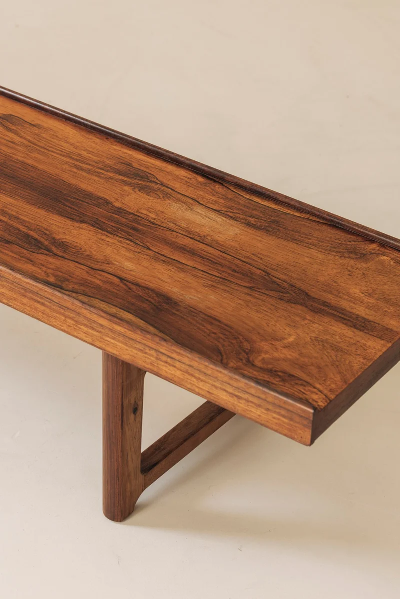 Long Krobo Bench by Torbjørn Afdal for Bruksbo, Norway 1960s