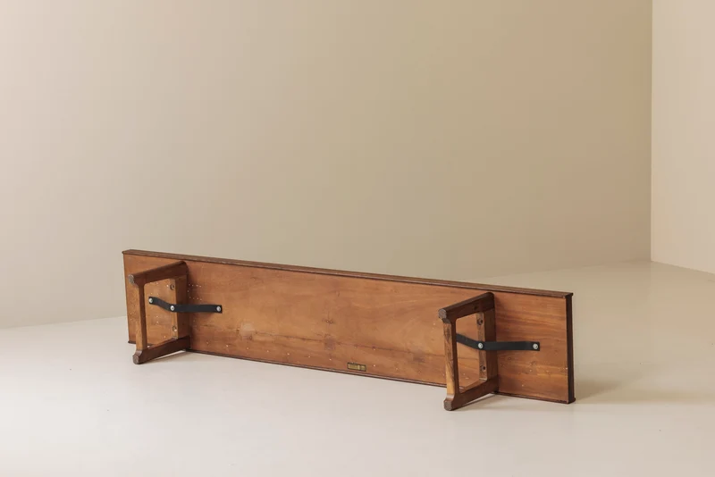 Long Krobo Bench by Torbjørn Afdal for Bruksbo, Norway 1960s
