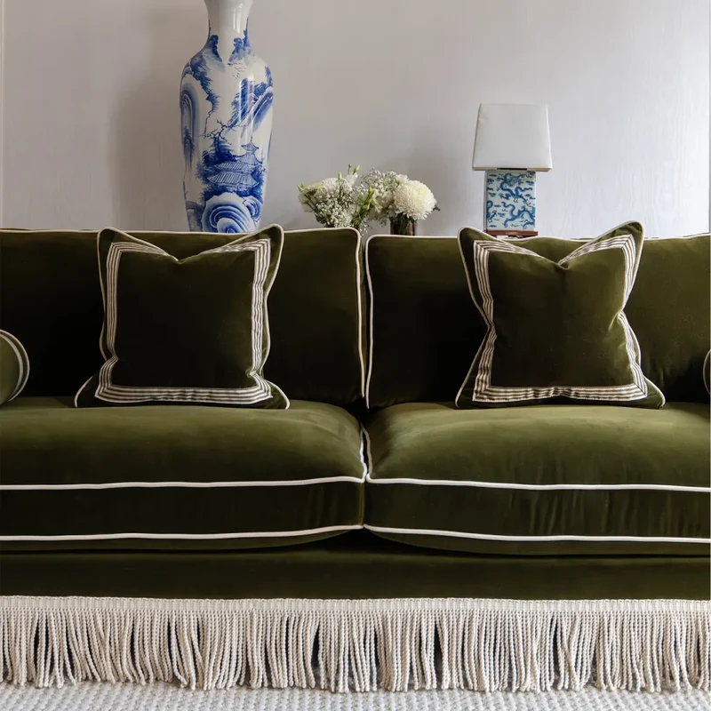 Orlando Sofa with fringe