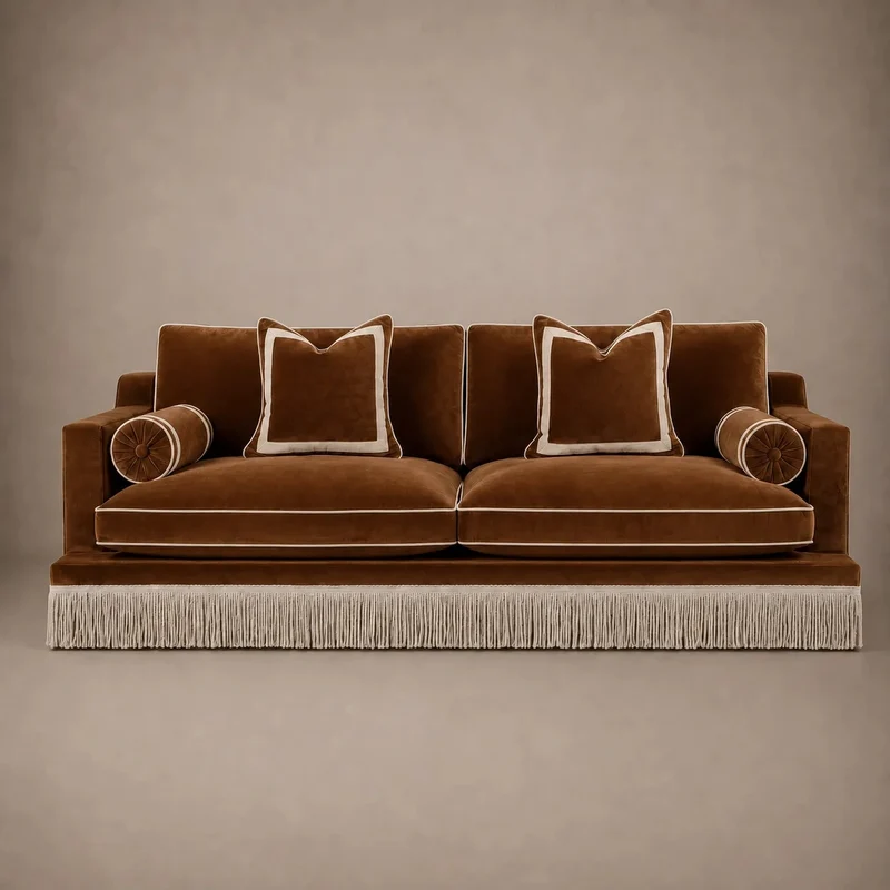 Orlando Sofa with fringe