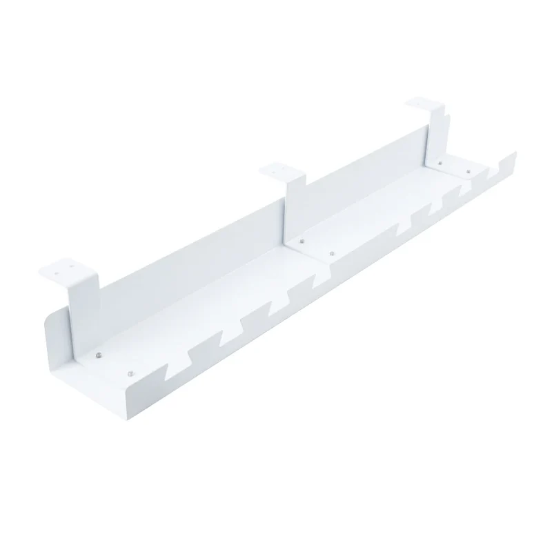 Goulotte horizontale passe-câble pour bureau