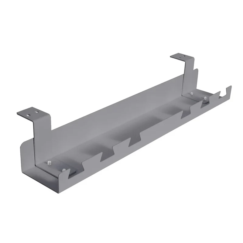 Goulotte horizontale passe-câble pour bureau
