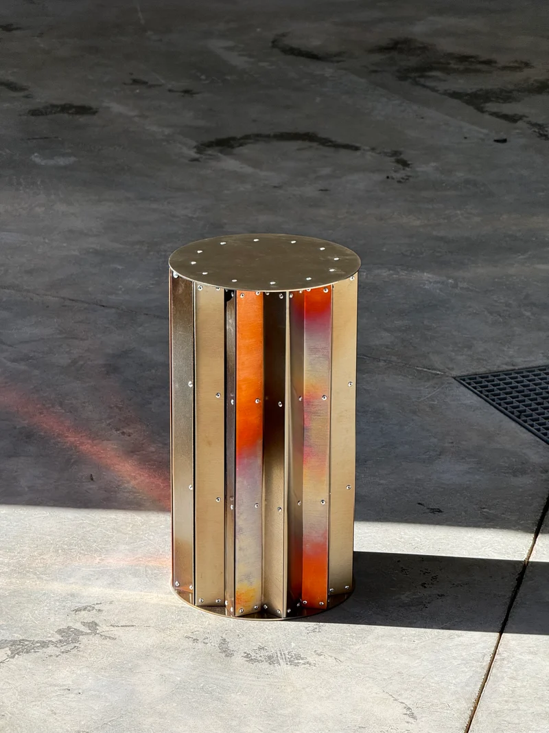 Set of 3 Stools – Golden Ruins Collection