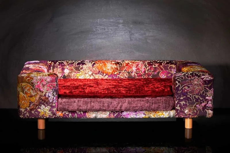 Canapé pour chien « Le Couture » Palace (Rose ou Bleu)