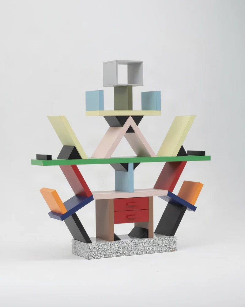 Carlton Bookshelf by Ettore Sottsass for Memphis Milano