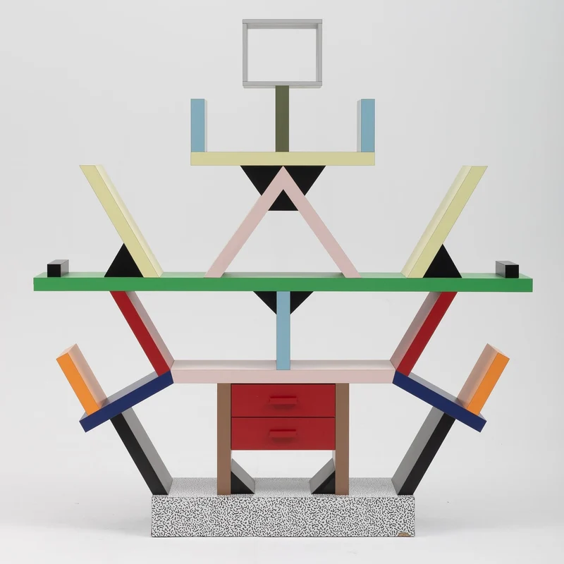 Carlton Bookshelf by Ettore Sottsass for Memphis Milano