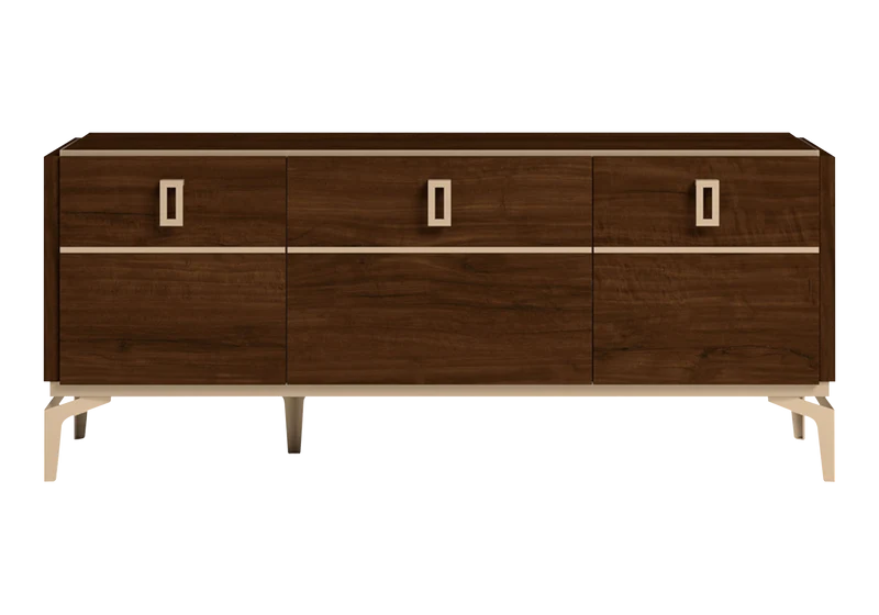 Meuble TV 140 noyer – Eva