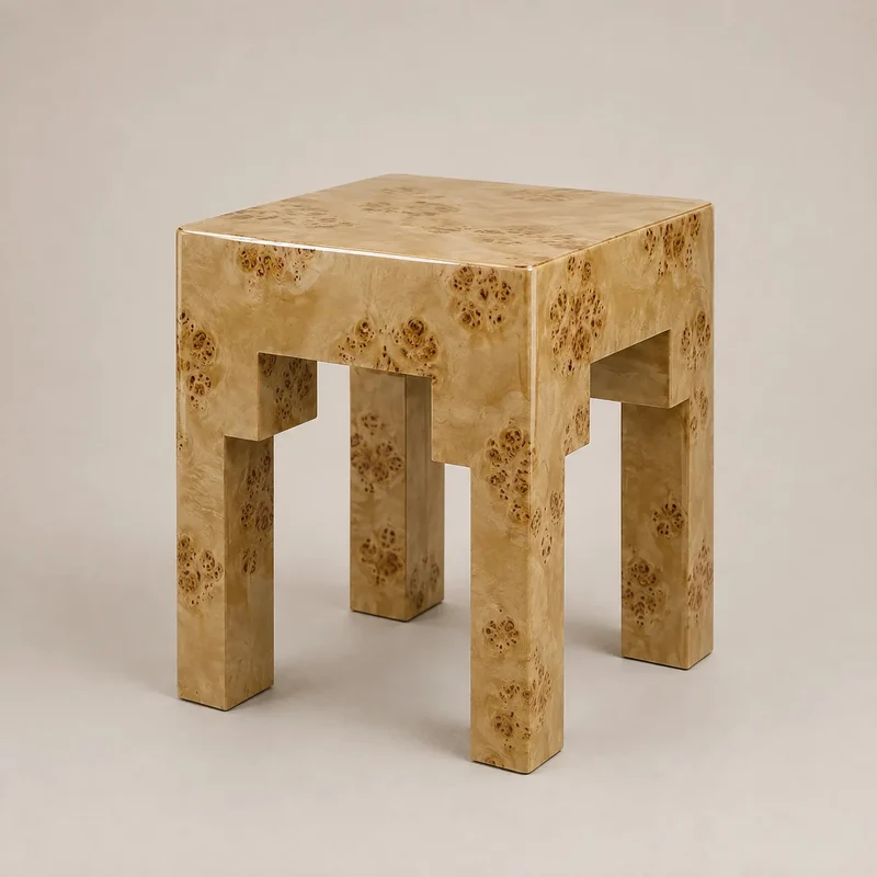 Adrian Side Table - Glossy Finish