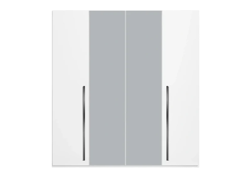 Armoire dressing 3 à 5 portes avec miroir design - Dream