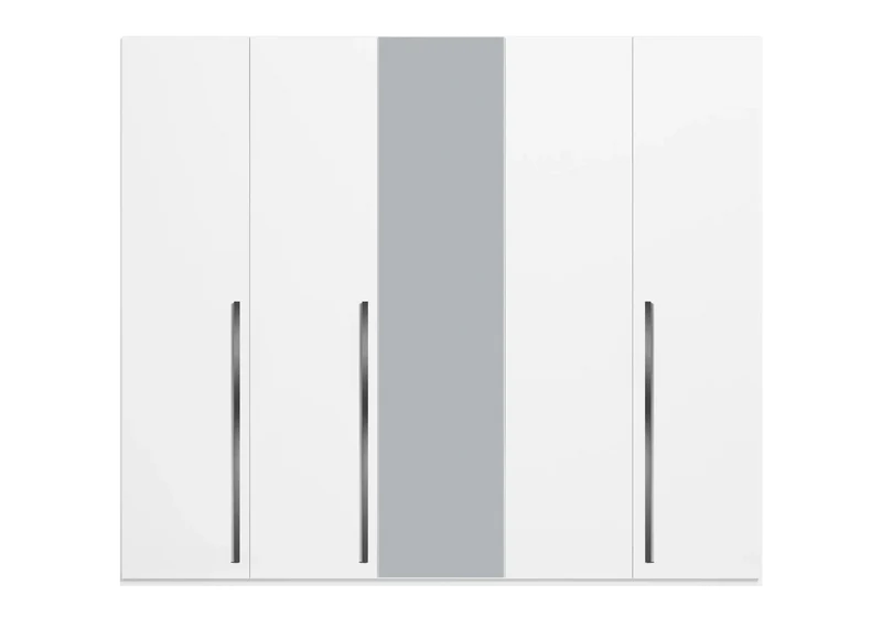 Armoire dressing 3 à 5 portes avec miroir design - Dream