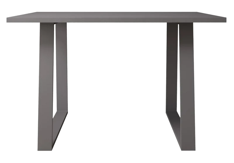 Table à manger extensible effet marbre et bois - Kali