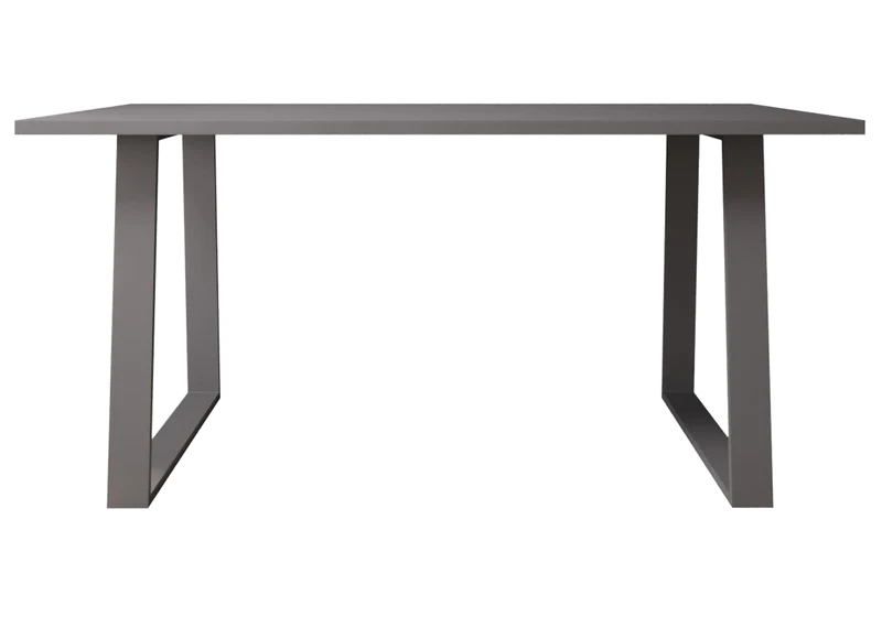 Table à manger extensible effet marbre et bois - Kali