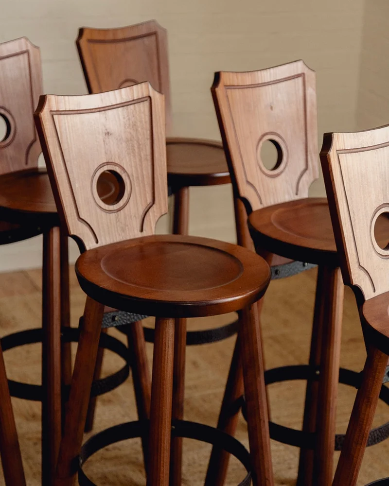 Brutalist Bar Stools - Priced Individually