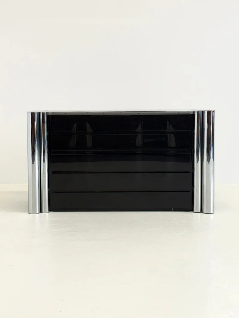 Black sideboard by Antonello Mosca for Cinova