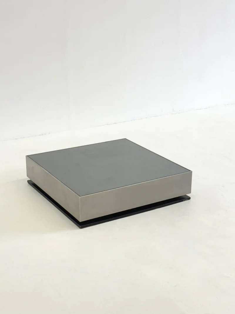 Giovanni Ausenda Coffee Table NY FORM Mirror Glass