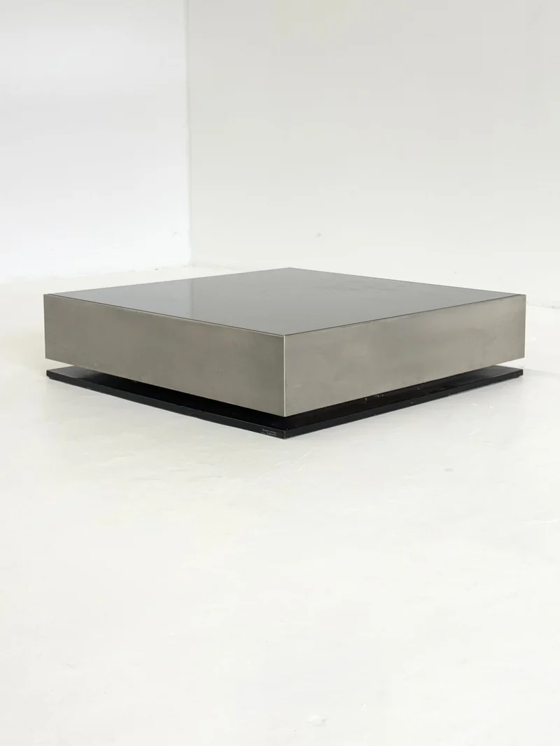 Giovanni Ausenda Coffee Table NY FORM Mirror Glass