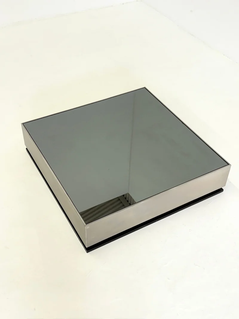 Giovanni Ausenda Coffee Table NY FORM Mirror Glass