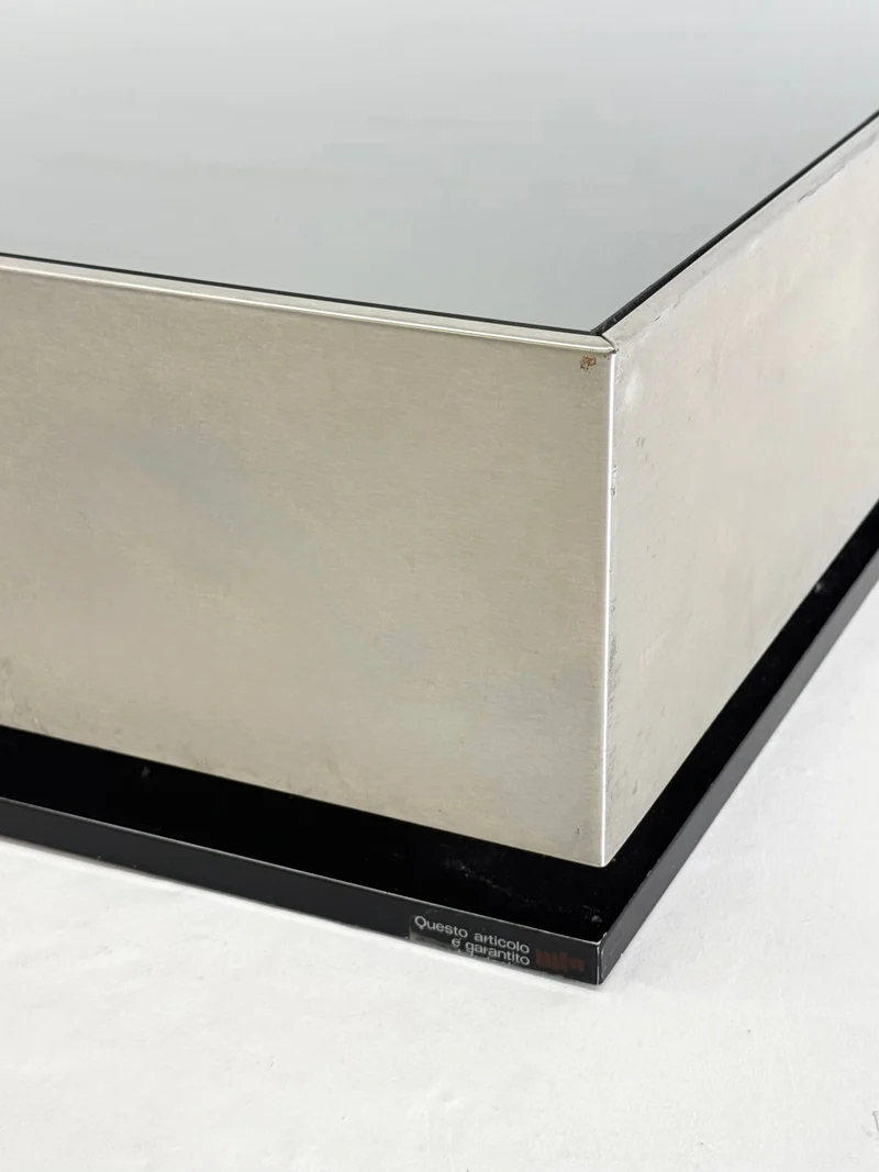 Giovanni Ausenda Coffee Table NY FORM Mirror Glass