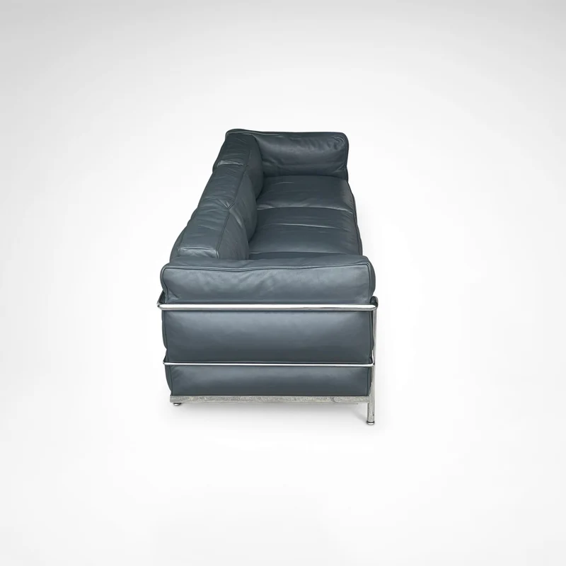 LC3 Sofa by Le Corbusier, Charlotte Perriand & Pierre Jeanneret for Cassina, 1990s